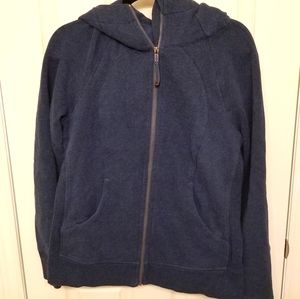 EUC scuba hoodie light cotton fleece